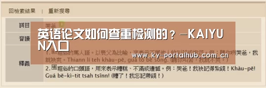 KAIYUN入口